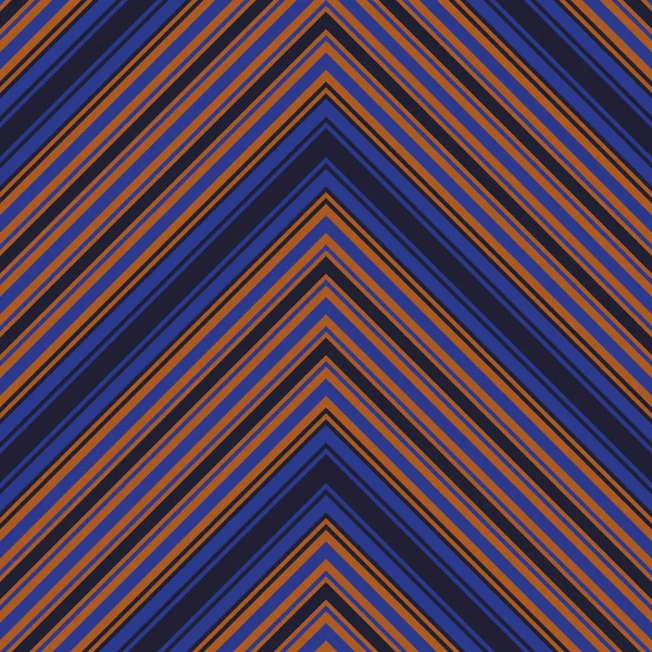 Orange Chevron Diagonal Striped Seamless Pattern Background Suitable Fashion Textiles — Stock Vector