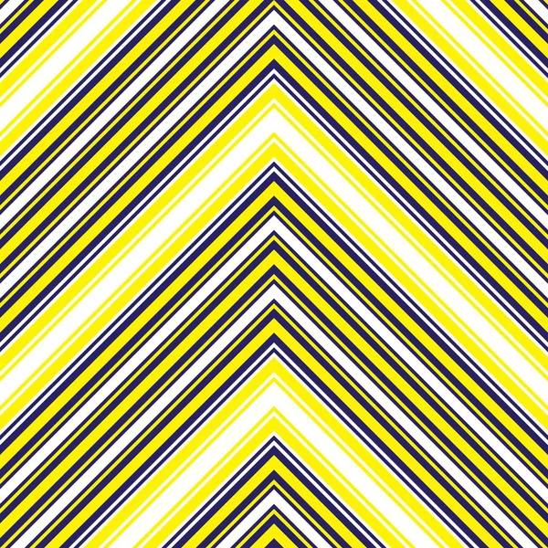 Yellow Chevron Diagonal Striped Seamless Pattern Background Suitable Fashion Textiles — Stock Vector