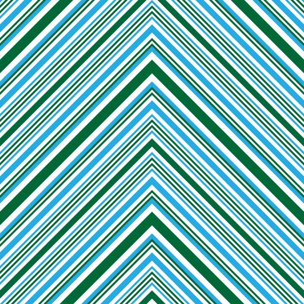 Verde Chevron Diagonale Strisce Senza Cuciture Modello Sfondo Adatto Tessuti — Vettoriale Stock