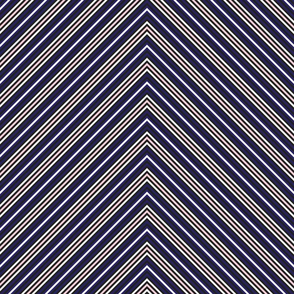 Fondo Patrón Sin Costuras Rayas Diagonales Chevron Rosa Azul Marino — Archivo Imágenes Vectoriales