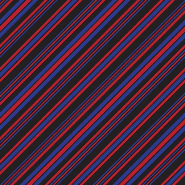 Fondo Patrón Inconsútil Rayado Diagonal Rojo Azul Adecuado Para Textiles — Vector de stock