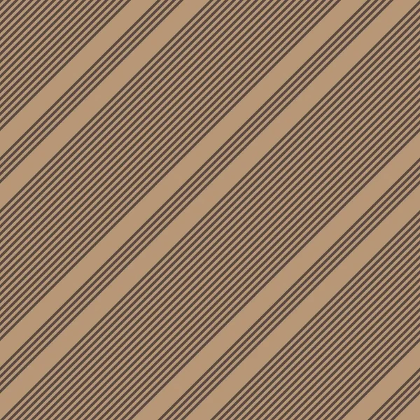 Fondo Sin Costuras Rayado Diagonal Marrón Topo Adecuado Para Textiles — Vector de stock