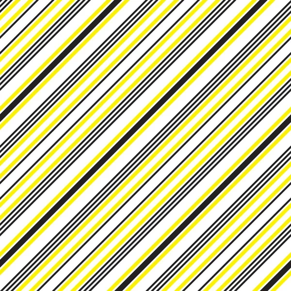 Jaune Diagonale Rayé Fond Motif Sans Couture Adapté Pour Les — Image vectorielle