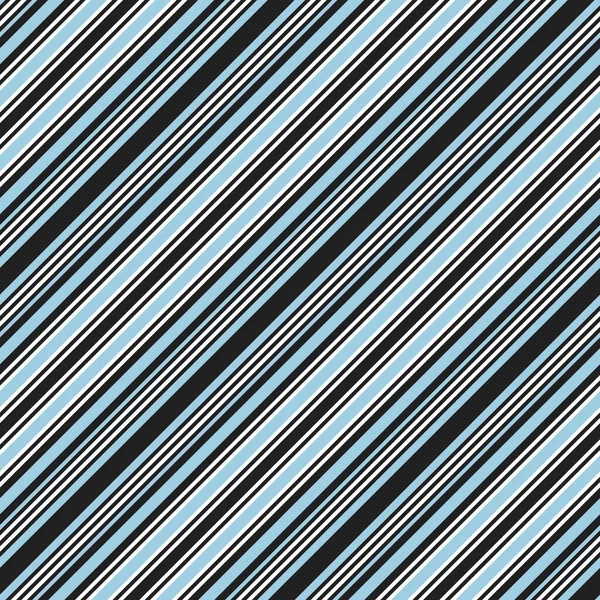 Sky Blue Diagonal Striped Seamless Pattern Background Suitable Fashion Textiles — Stock Vector