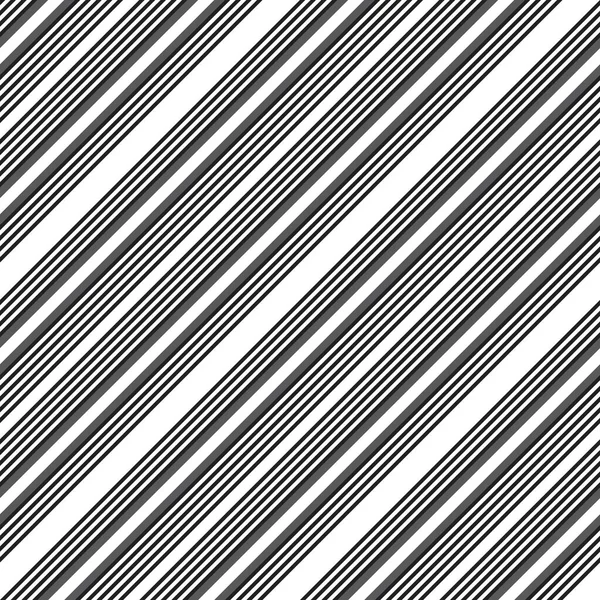 Fondo Patrón Sin Costuras Rayas Diagonales Blanco Negro Adecuado Para — Vector de stock