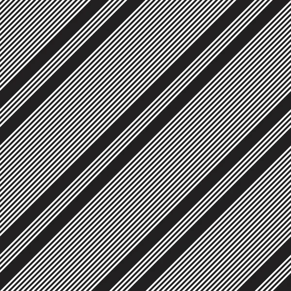 Fondo Patrón Sin Costuras Rayas Diagonales Blanco Negro Adecuado Para — Vector de stock