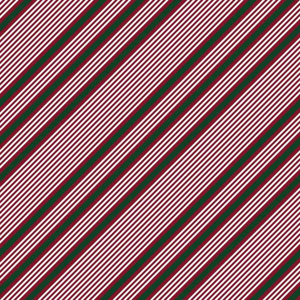 Christmas Diagonal Striped Seamless Pattern Background Suitable Fashion Textiles Graphics — Stock Vector