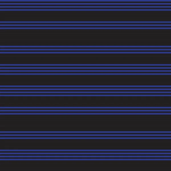 Blå Horisontell Randig Sömlös Mönster Bakgrund Lämplig För Mode Textilier — Stock vektor