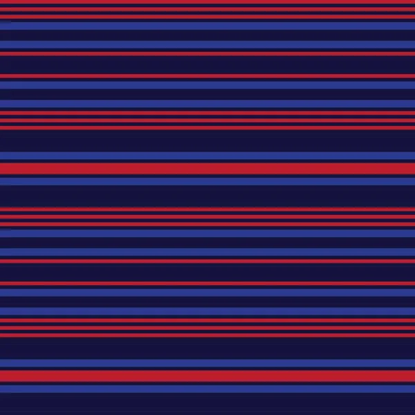 Fondo Patrón Sin Costura Rayas Horizontales Rojo Azul Adecuado Para — Archivo Imágenes Vectoriales