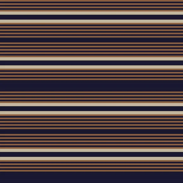 Brown Taupe Horizontal Striped Seamless Pattern Background Suitable Fashion Textiles — Stock Vector