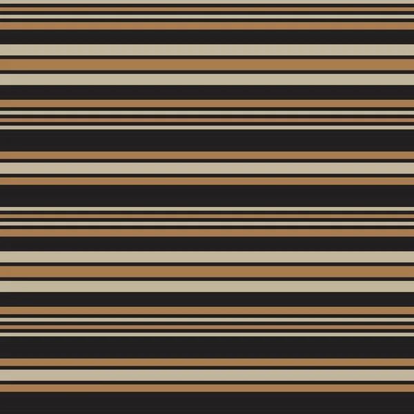 Коричневый Taupe Горизонтальный Полосатый Бесшовный Фон Шаблона Подходит Моды Текстиля — стоковый вектор