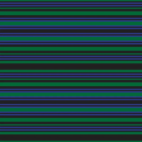 Groen Horizontaal Gestreepte Naadloze Patroon Achtergrond Geschikt Voor Mode Textiel — Stockvector