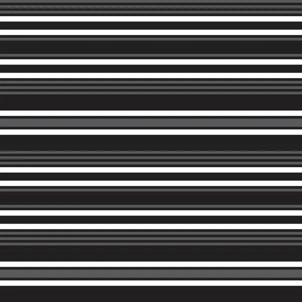 Blanco Negro Fondo Patrón Sin Costuras Rayas Horizontales Adecuado Para — Vector de stock