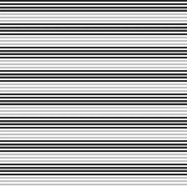 Blanco Negro Fondo Patrón Sin Costuras Rayas Horizontales Adecuado Para — Vector de stock