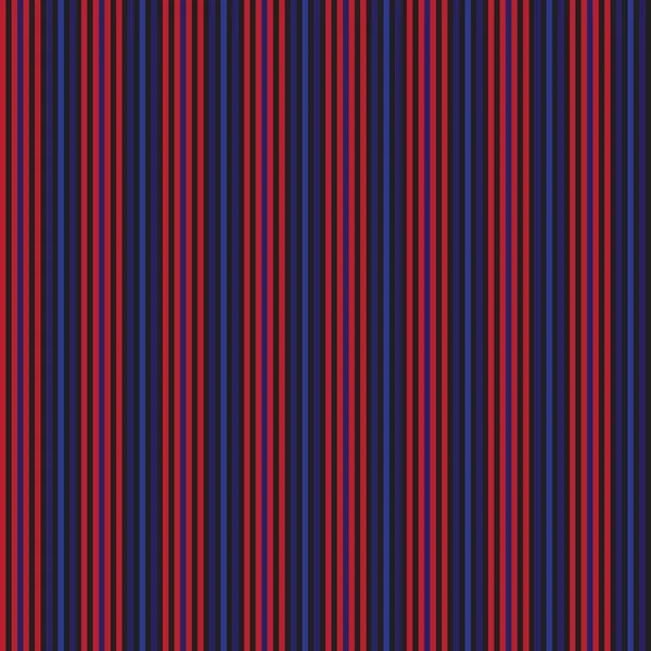 Fondo Patrón Inconsútil Rayado Vertical Rojo Azul Adecuado Para Textiles — Archivo Imágenes Vectoriales