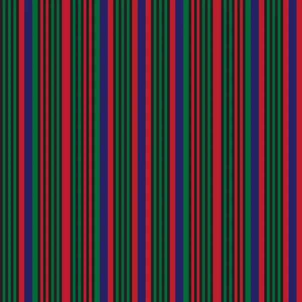 Red Blue Vertical Striped Seamless Pattern Background Suitable Fashion Textiles — Stock Vector