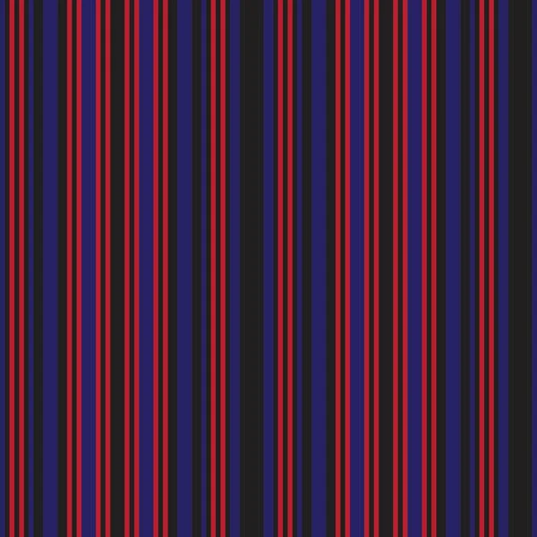 Red Blue Vertical Striped Seamless Pattern Background Suitable Fashion Textiles — Stock Vector