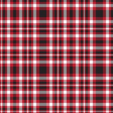 Kırmızı Glen Ekose desenli, moda tekstil ve grafikleri için uygun.