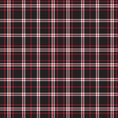 Kırmızı Glen Ekose desenli, moda tekstil ve grafikleri için uygun.