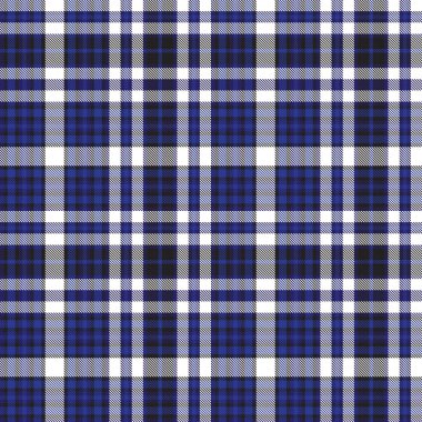 Mavi Glen Ekose desenli, moda tekstil ve grafikleri için uygun.