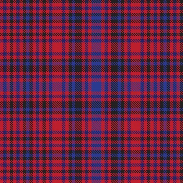 Red Glen Plaid Texture Modello Senza Cuciture Adatto Tessuti Moda — Vettoriale Stock