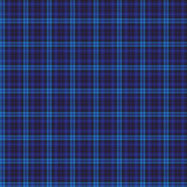 Blue Glen Plaid Texturovaný Bezešvý Vzor Vhodný Pro Módní Textil — Stockový vektor