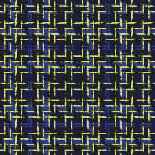 Patrón Sin Costura Texturizado Cuadros Yellow Glen Adecuado Para Textiles — Archivo Imágenes Vectoriales