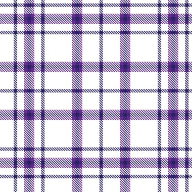 Mor Glen Ekose desenli, moda tekstil ve grafikleri için uygun.