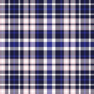 Pembe denizci Glen Ekose desenli moda tekstil ve grafikleri için uygun.