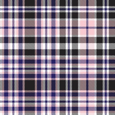 Pembe denizci Glen Ekose desenli moda tekstil ve grafikleri için uygun.