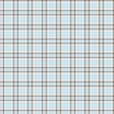 Gökyüzü Mavisi Glen Ekose desenli moda tekstil ve grafikleri için uygun