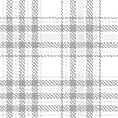 Beyaz Glen Ekose desenli, moda tekstil ve grafikleri için uygun.