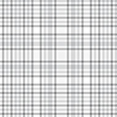 Beyaz Glen Ekose desenli, moda tekstil ve grafikleri için uygun.