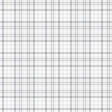 Beyaz Glen Ekose desenli, moda tekstil ve grafikleri için uygun.
