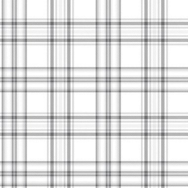 Beyaz Glen Ekose desenli, moda tekstil ve grafikleri için uygun.