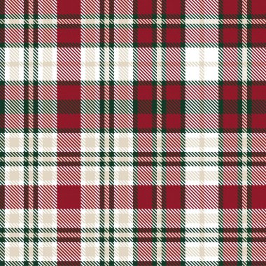Christmas Glen Ekose desenli moda tekstil ve grafikleri için uygun