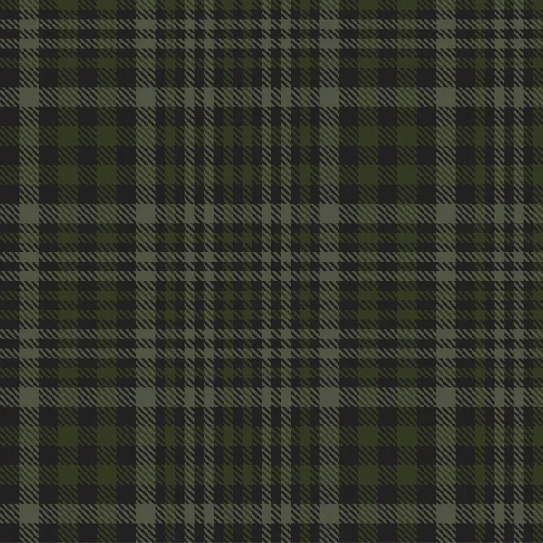 Green Glen Plaid Texturiertes Nahtloses Muster Für Modetextilien Und Grafiken — Stockvektor