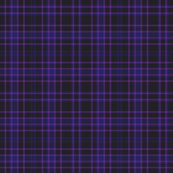 Patrón Sin Costura Texturizado Cuadros Purple Glen Adecuado Para Textiles — Vector de stock