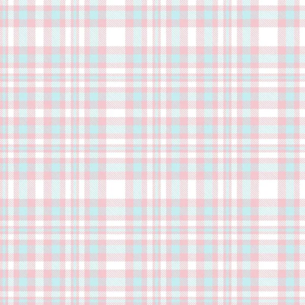 Pink Glen Plaid Texturált Zökkenőmentes Minta Alkalmas Divat Textil Grafika — Stock Vector