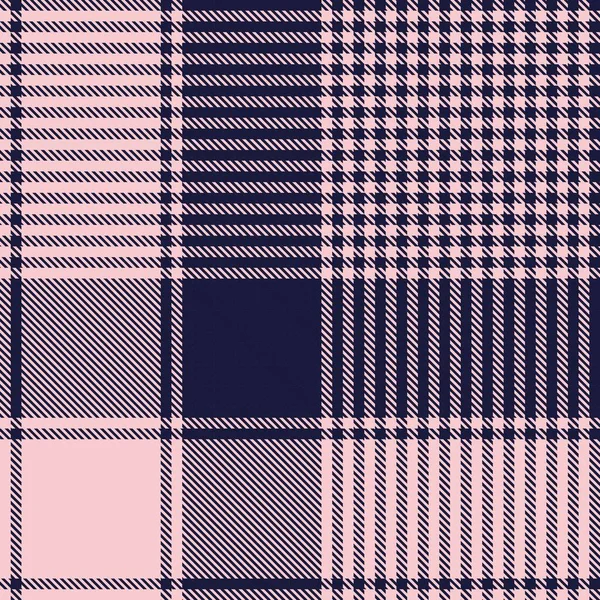 Pembe denizci Glen Ekose desenli moda tekstil ve grafikleri için uygun.