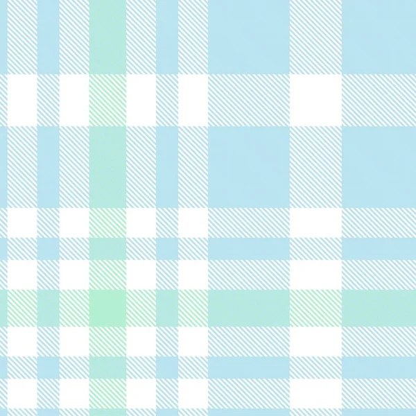 Sky Blue Glen Plaid Teksturowany Bezszwowy Wzór Nadaje Się Tkanin — Wektor stockowy