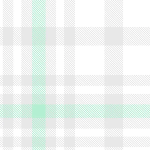 White Glen Plaid Texturiertes Nahtloses Muster Für Modetextilien Und Grafiken — Stockvektor