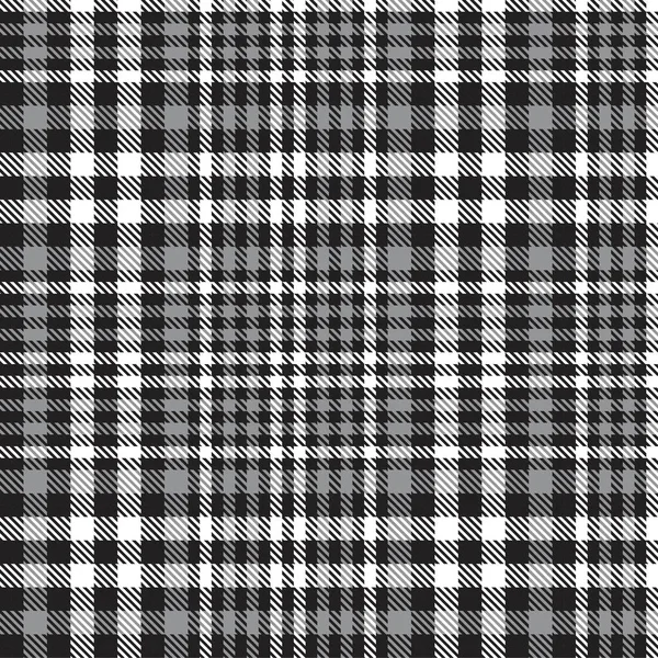 Siyah ve Beyaz Glen Ekose desenli, moda tekstil ve grafikleri için uygun.