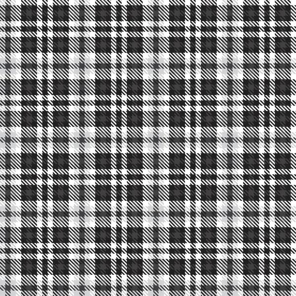 Siyah ve Beyaz Glen Ekose desenli, moda tekstil ve grafikleri için uygun.