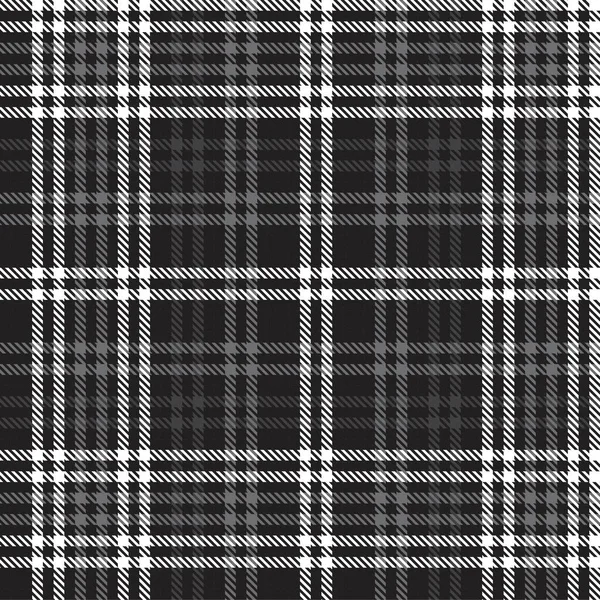Siyah ve Beyaz Glen Ekose desenli, moda tekstil ve grafikleri için uygun.