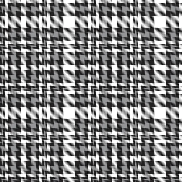 Siyah ve Beyaz Glen Ekose desenli, moda tekstil ve grafikleri için uygun.