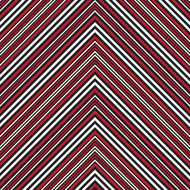 Moda tekstil ve grafikleri için uygun kırmızı Chevron köşegen çizgili dikişsiz arkaplan
