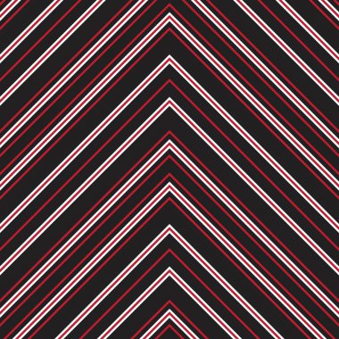 Moda tekstil ve grafikleri için uygun kırmızı Chevron köşegen çizgili dikişsiz arkaplan