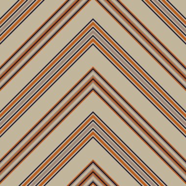 Moda tekstil ve grafikleri için uygun turuncu sembol çizgili dikişsiz arkaplan