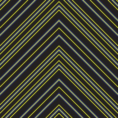 Sarı Chevron köşegen çizgili desensiz arka plan moda tekstil ve grafikleri için uygun